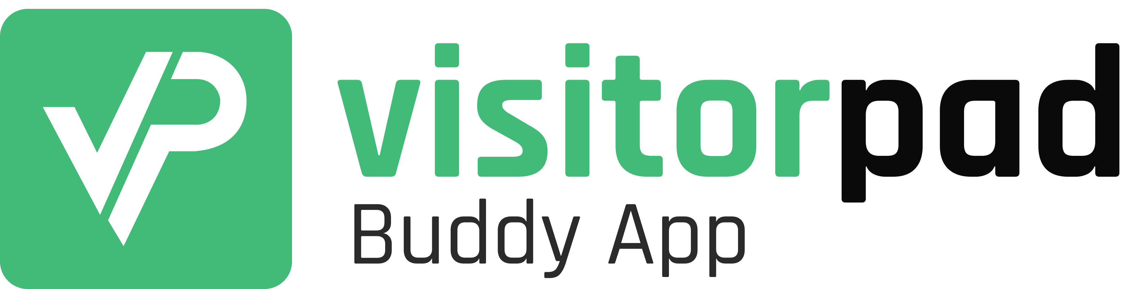 VisitorPad Buddy App Logo